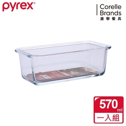 【美國康寧】Pyrex 570ML長方形烤盤