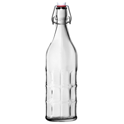 《Utopia》扣式密封玻璃水瓶(格紋1L)
