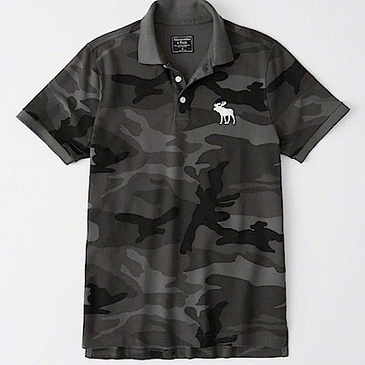 AF a&f Abercrombie & Fitch POLO 灰色 0977