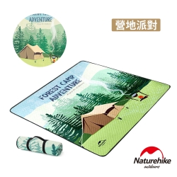 Naturehike 戶外防潑水加厚休閒野餐墊 防潮墊 加大款 營地派對