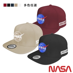 【NASA SPACE】美國授權 漫遊太空 經典球形LOGO潮流嘻哈帽 (多款) NA30004B