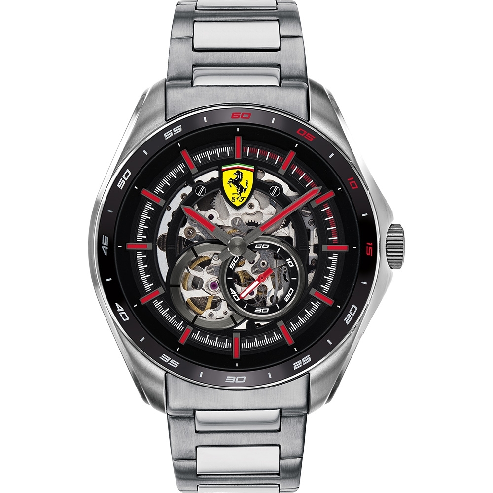 Scuderia Ferrari 法拉利 鏤空機械錶(FA0830689)-44mm