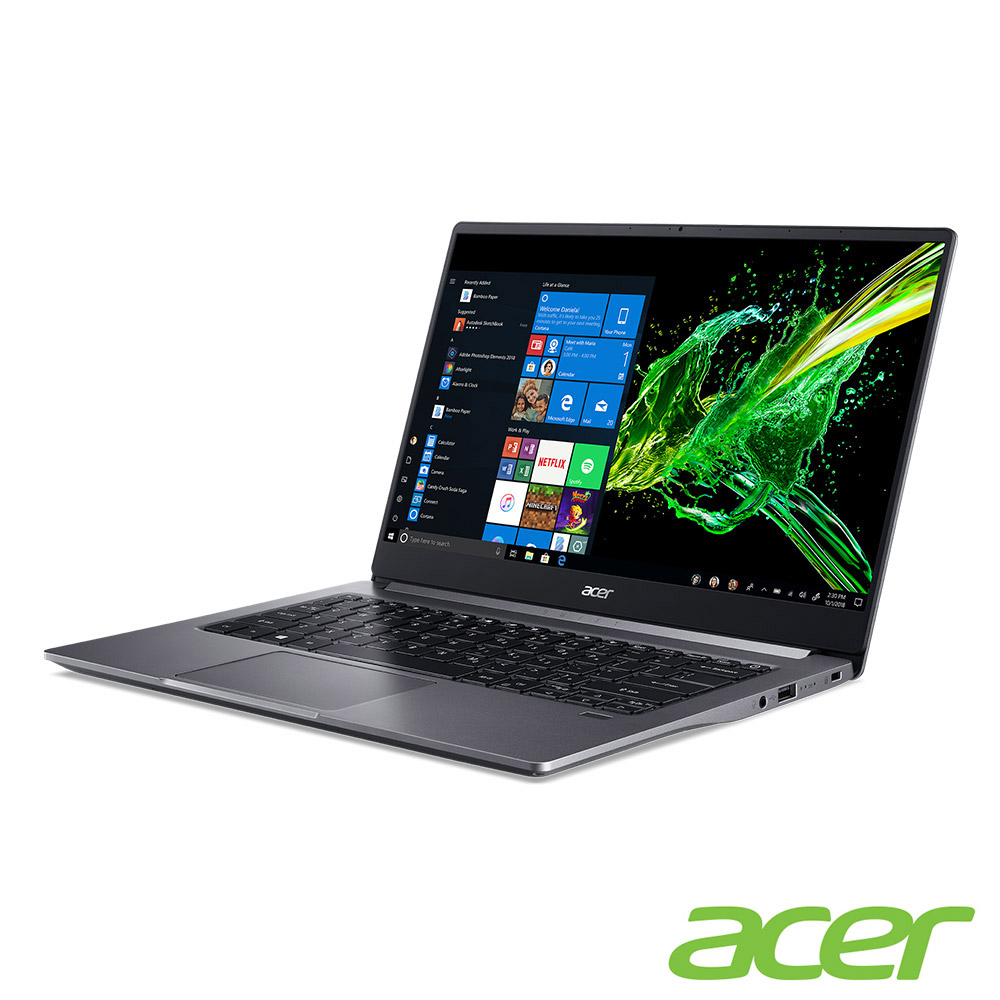 Acer SF314-57G-50MR 14吋筆電(i5-1035G1/MX250/8G/512G SSD/Swift 3/灰)Acer Swift3 系列