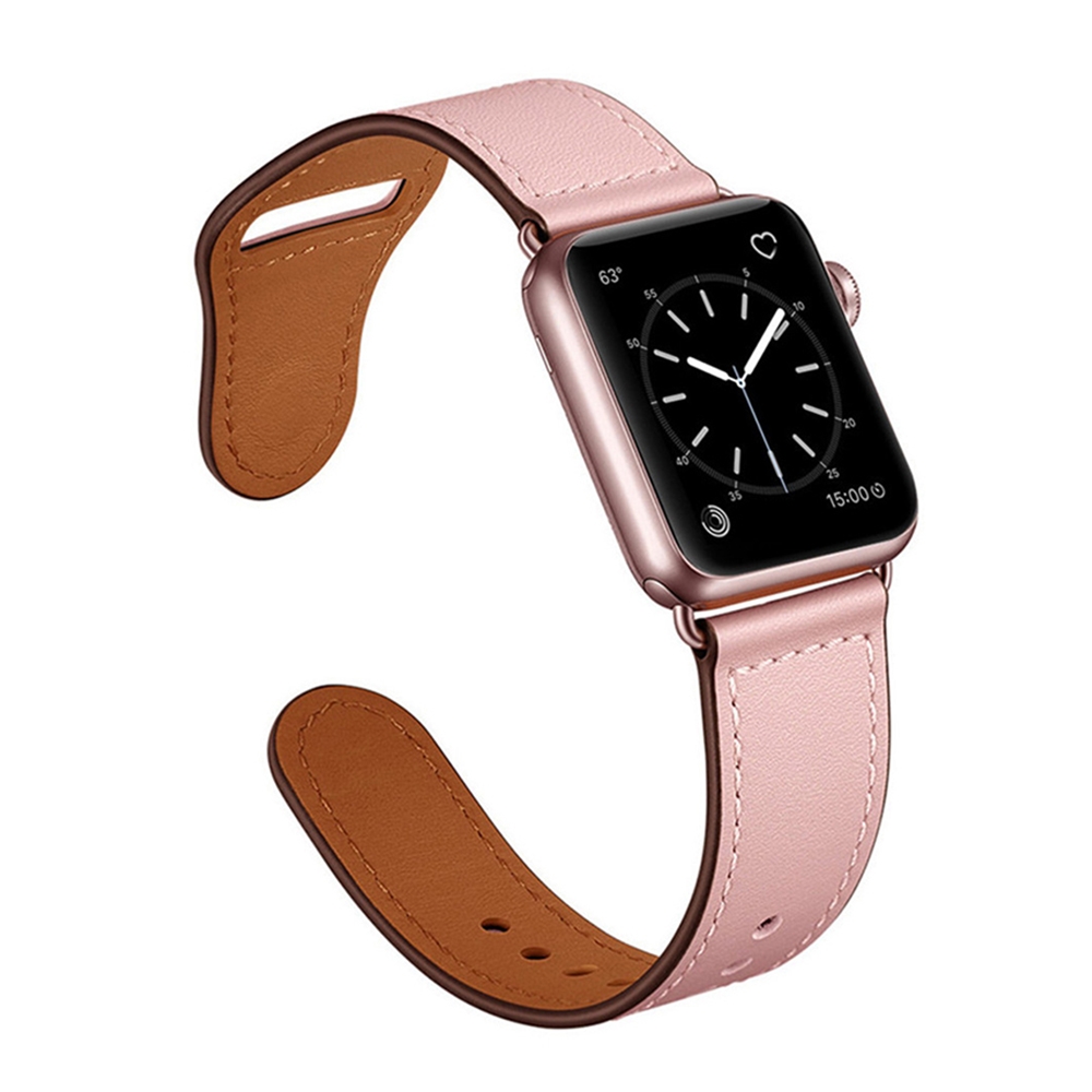 YUNMI Apple Watch S9/8/7/6/5/4/3/2/1/SE 按扣真皮錶帶 替換腕帶 38/40/41mm  42/44/45/49mm 替換錶帶 | 錶帶/錶環 | Yahoo奇摩購物中心