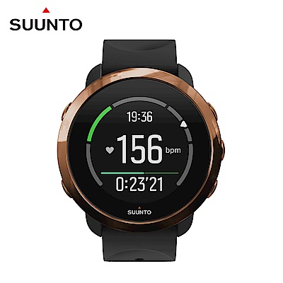 SUUNTO 3 Fitness 保持健康與活力生活的體適能運動腕錶 (典雅復古銅)