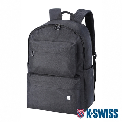 K-SWISS Backpack 運動後背包-黑