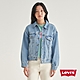 Levis 女款 90年古著牛仔外套 / 寬袖設計 / Cool輕薄清爽布料 /淺藍色水洗 product thumbnail 1