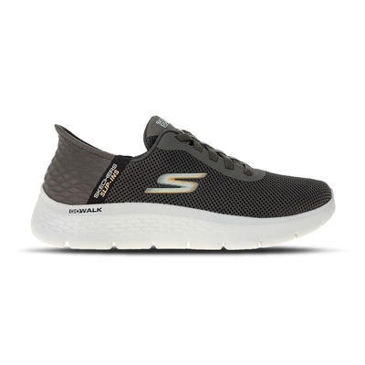 Skechers Go Walk Flex-Hands Up 男鞋 棕色 套入式 休閒鞋 216496BRN