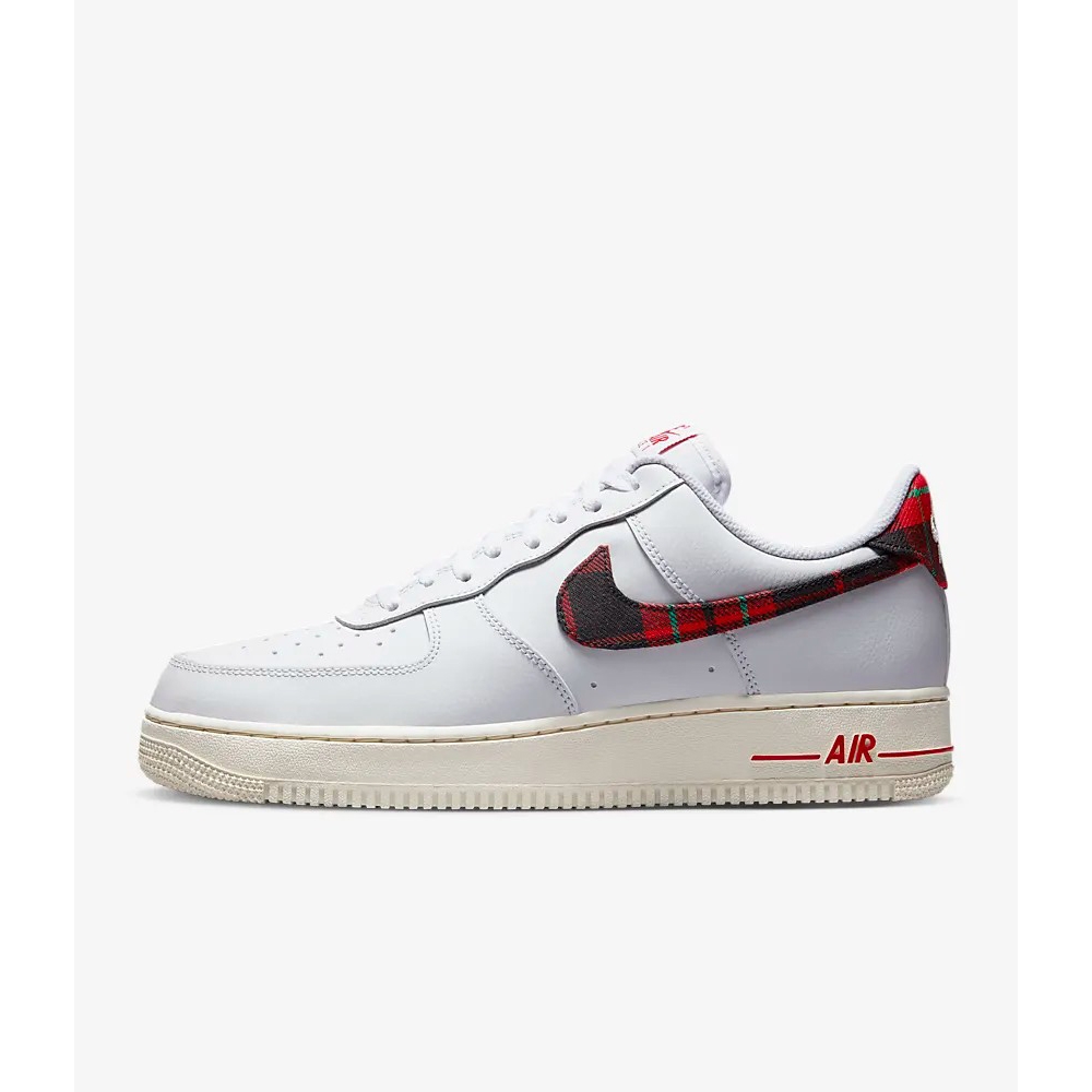 NIKE AIR FORCE 1 07 LV8 AF1 男運動休閒鞋-白紅-DV0789100 | 休閒鞋