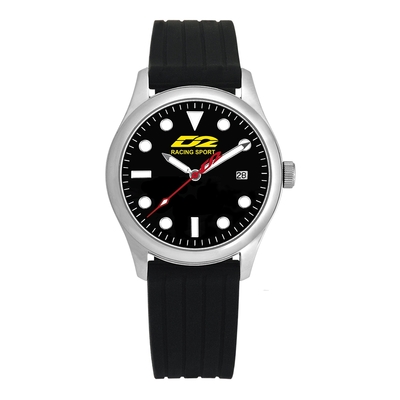 D2 RACING SPORT極限競技紳士賽車腕錶 (黑面/錶徑39mm)