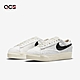 Nike 休閒鞋 Blazer Low Platform 女鞋 厚底 增高 毛料鞋面設計 鉚釘後跟 穿搭 白 DO2115-133 product thumbnail 1