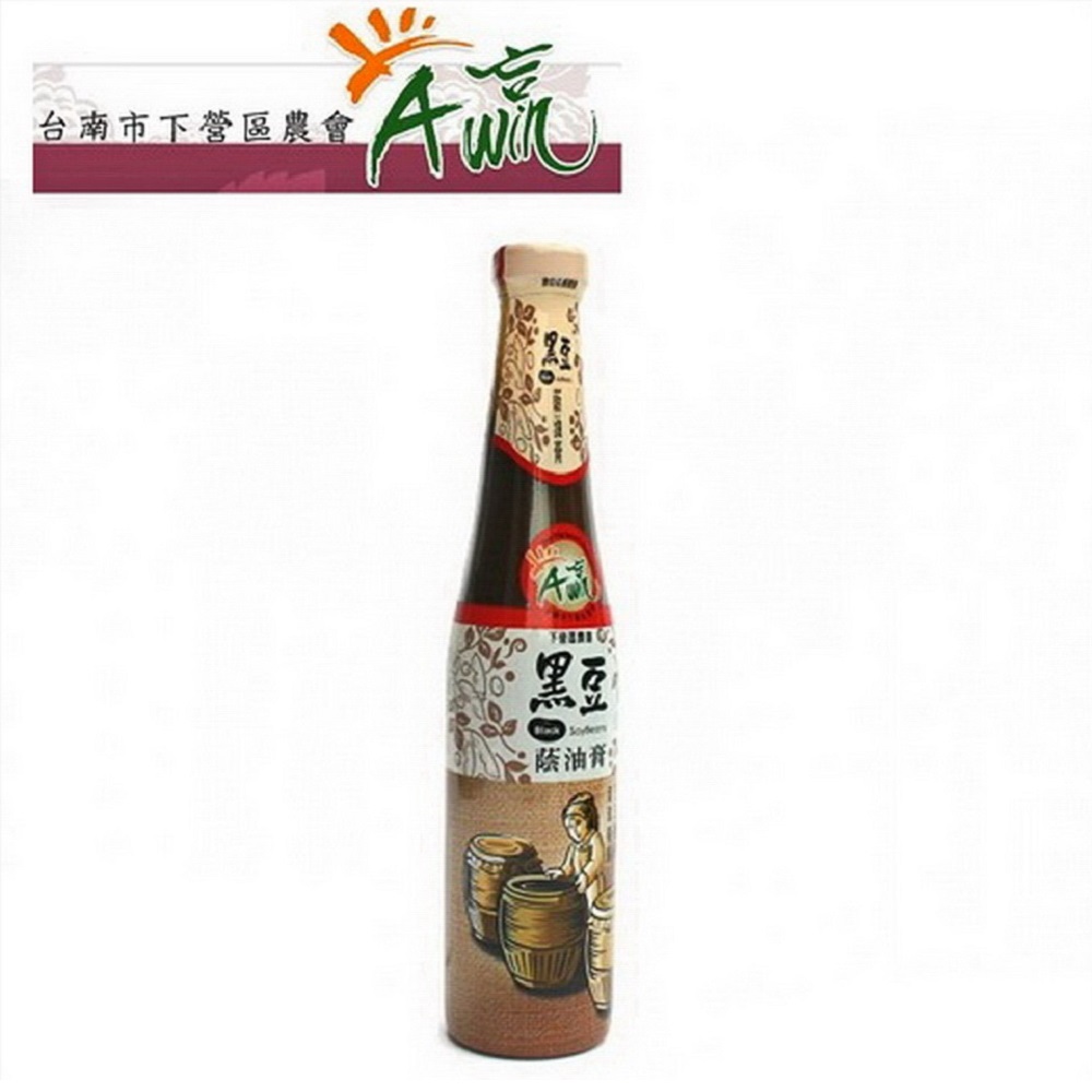 台南下營區農會 黑豆蔭油膏(420ml)