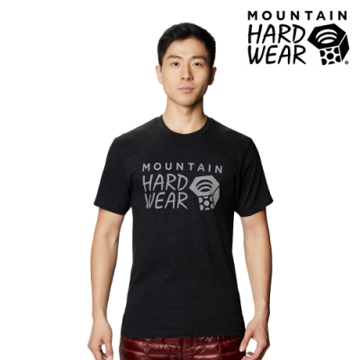 【美國 Mountain Hardwear】MHW Logo Short Sleeve T LOGO有機棉短袖T恤 男款 黑色 #1929951