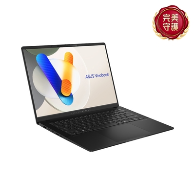 ASUS M5406WA 14吋 3K筆電 (Ryzen AI 9 HX 370/Radeon 890M/32G/1TB/極致黑/Vivobook S14 OLED)