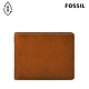 FOSSIL Tremont 義大利皮革真皮皮夾-干邑色 ML4571222  (禮盒組附鐵盒) product thumbnail 1