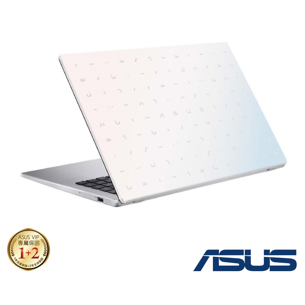 (WT300無線鼠組) ASUS E510KA 15.6吋筆電 (N5100/8G/256GB/Win11 H/夢幻白)