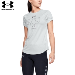 【UNDER ARMOUR】女 Qualifier短T-Shirt