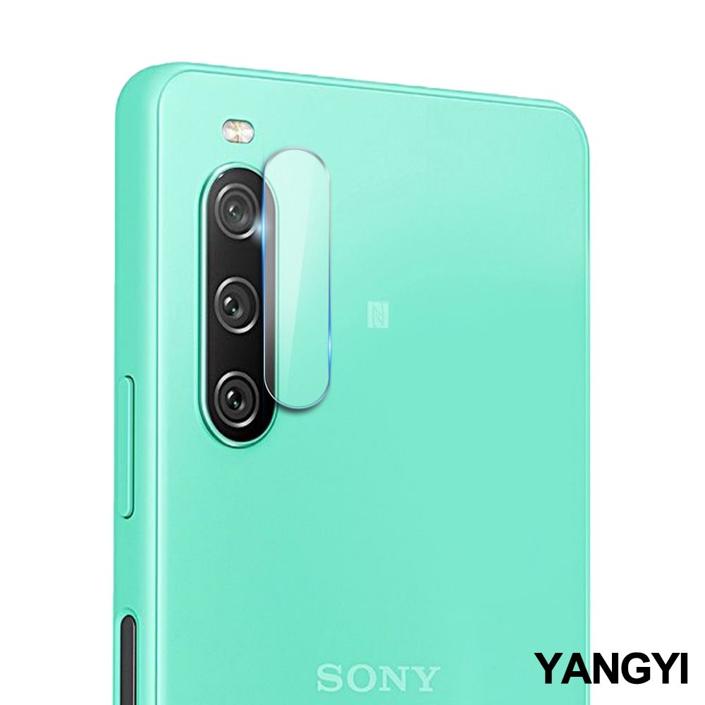 YANGYI揚邑 SONY Xperia 10 IV 防爆防刮弧邊 9H鏡頭鋼化玻璃膜保護貼