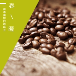 【精品級金杯咖啡豆】春曬咖啡豆(450g)