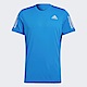 Adidas Own The Run Tee [HB7450] 男 短袖 上衣 T恤 運動 跑步 吸濕 排汗 愛迪達 藍 product thumbnail 1