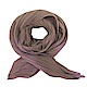 ISSEY MIYAKE 三宅一生MONTHLY SCARF PP四褶素面斜紋圍巾(咖啡) product thumbnail 1