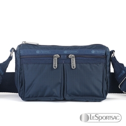 LeSportsac - Standard 輕量雙口袋肩背兩用包(青藍色)