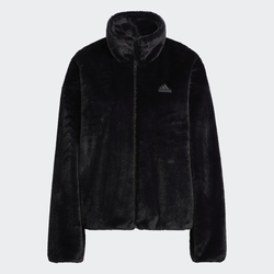 ADIDAS MET FUR JKT T1女休閒外套-黑-HM7105