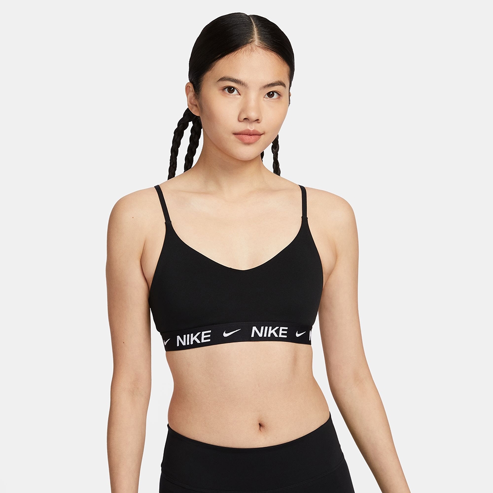 NIKE 背心 女款 運動背心 慢跑 輕度支撐 AS W NK DF INDY LGT SPT BRA 黑 FD1063-011