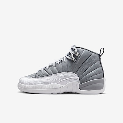 Nike Air Jordan 12 Retro GS [153265-015] 大童 休閒鞋 運動 喬丹 球鞋 灰白