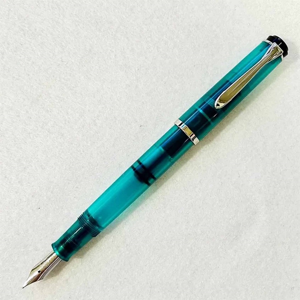 德國 PELIKAN 百利金 M205 Apatite 2022 Special Edition 磷光石藍 鋼筆/墨水禮盒組