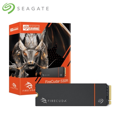 希捷 SEAGATE FireCuda 530R 散熱片1TB (ZP1000GM3A073) G4×4 PCIe