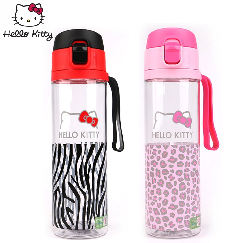 【優貝選】三麗鷗凱蒂貓 HELLO KITTY 直飲式便攜水壺(500ML)