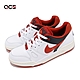 Nike 休閒鞋 Full Force Low Mystic Red 男鞋 白 紅 復古 皮革 低筒 FB1362-102 product thumbnail 1