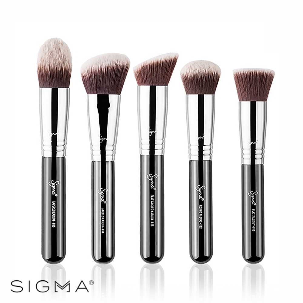 Sigma 專業底妝彩妝刷具5件組 Sigmax Kabuki Brush Kit