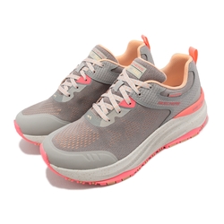 Skechers 越野跑鞋 D Lux Trail-Round Trip 粉紅 灰 女鞋 防潑水 運動鞋 戶外 149842GYPK