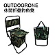 OUTDOORONE 休閒折疊釣魚凳 戶外折疊烤肉椅 手提童軍椅小椅凳 背包椅 product thumbnail 3