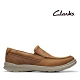 Clarks 樂活休閒 全皮面寬楦感套入式輕量便鞋 棕褐色 product thumbnail 2