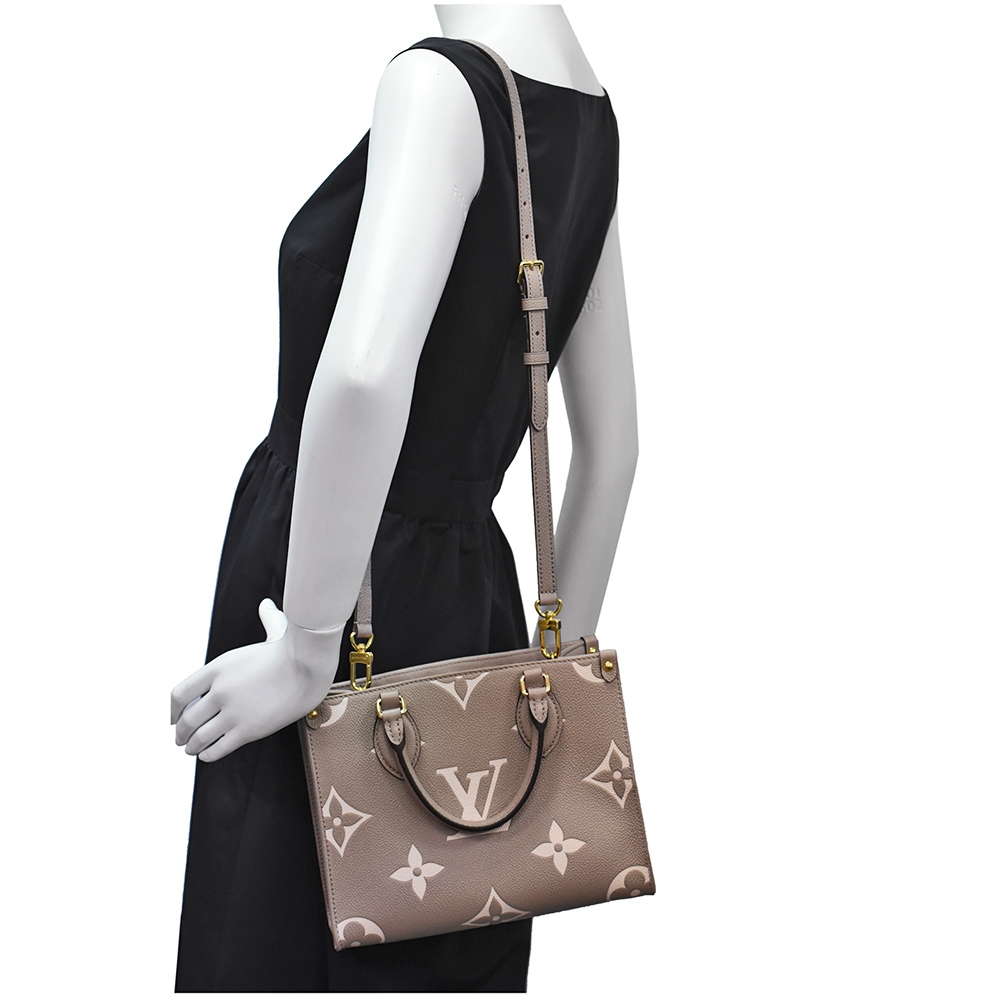 Shop Louis Vuitton MONOGRAM EMPREINTE Onthego pm (M45779) by LuxWorld