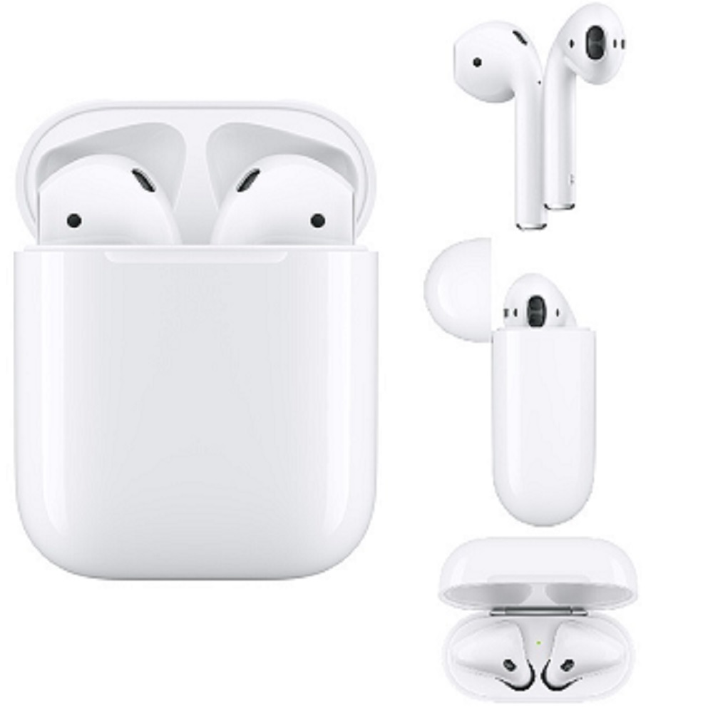 Apple原廠AirPods 無線藍牙耳機-2019新款 第2代(搭配有線充電盒)