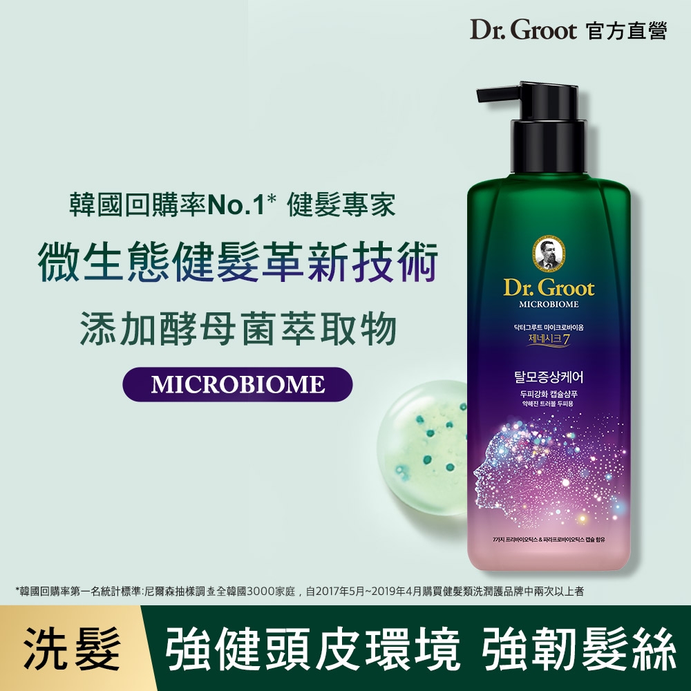 Dr. Groot 喚活益絲洗髮精400ml