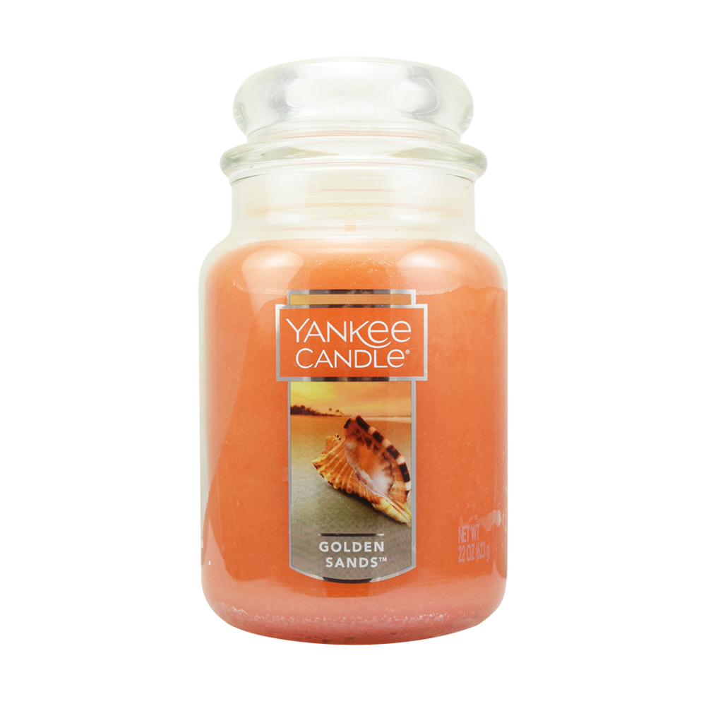 YANKEE CANDLE 香氛蠟燭-金色沙灘623g