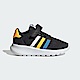 Adidas Lite Racer 3.0 EL I HP5800 小童 慢跑鞋 運動 休閒 透氣 魔鬼氈 黑白黃 product thumbnail 1