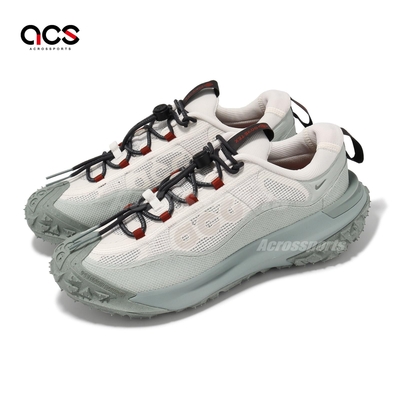 Nike 戶外鞋 ACG Mountain Fly 2 Low GTX 防水 男鞋 灰 綠 郊山 登山 越野 HF6245-003