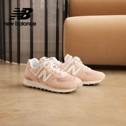 New Balance 復古鞋_中性_米杏粉