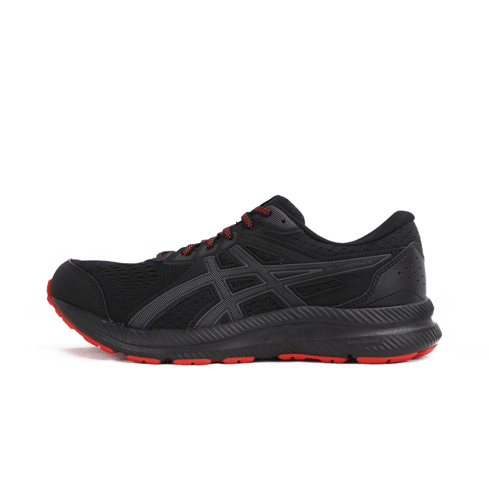 Asics Gel-contend 8 4E [1011B679-001] 男 慢跑鞋 運動 超寬楦 舒適 亞瑟士 黑