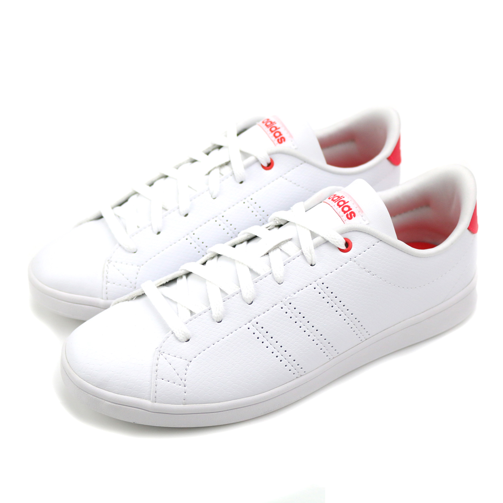 ADIDAS ADVANTAGE CLEAN QT 女休閒鞋DB1844 白紅| 休閒鞋| Yahoo奇摩購物中心