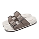 Skechers 拖鞋 Hyper Slide-Vida 女鞋 棕 白 高回彈 緩衝 輪胎大底 涼拖鞋 140466DKTP product thumbnail 1