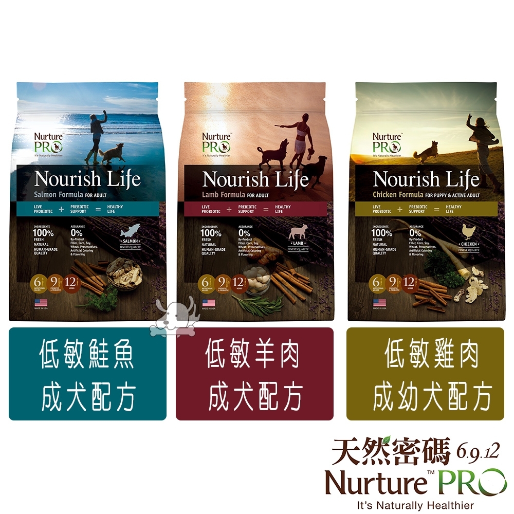 Nurture PRO 天然密碼 低敏犬糧 454g 2包組