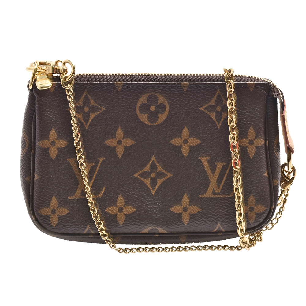 Louis Vuitton LOUIS VUITTON POCHETTE LEATHER MONOGRAM LV LOGO M82510