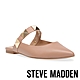 STEVE MADDEN-FRAMEWORK 鉚釘尖頭平底拖鞋-粉藕色 product thumbnail 1